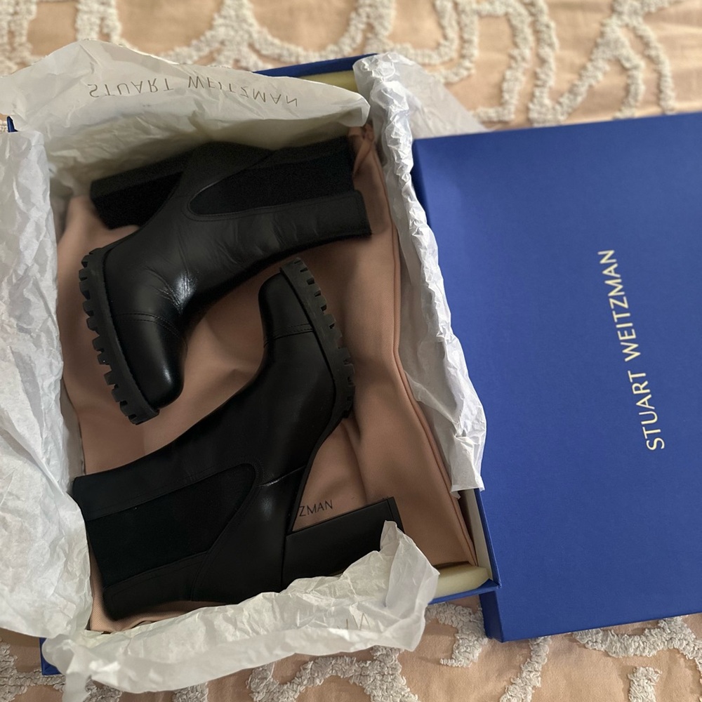 Stuart Weitzman Black Women's Boots